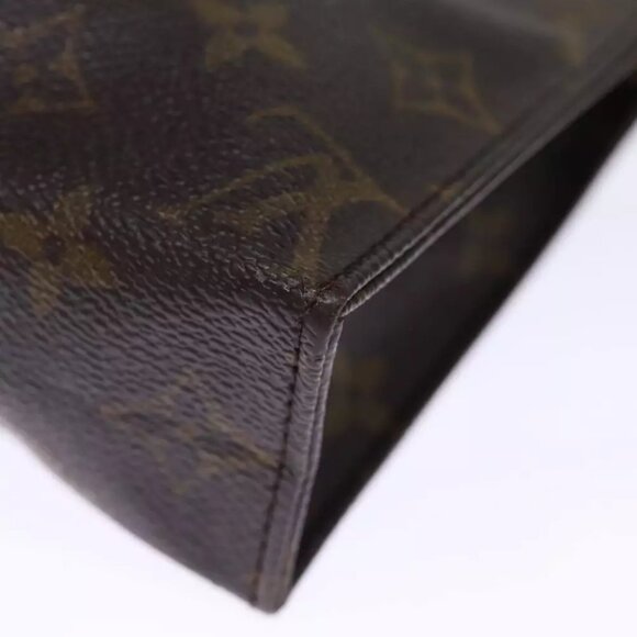 LOUIS VUITTON Monogram Poche Toilette 19 Pouch M47544 LV Auth am6268 - Picture 9 of 16